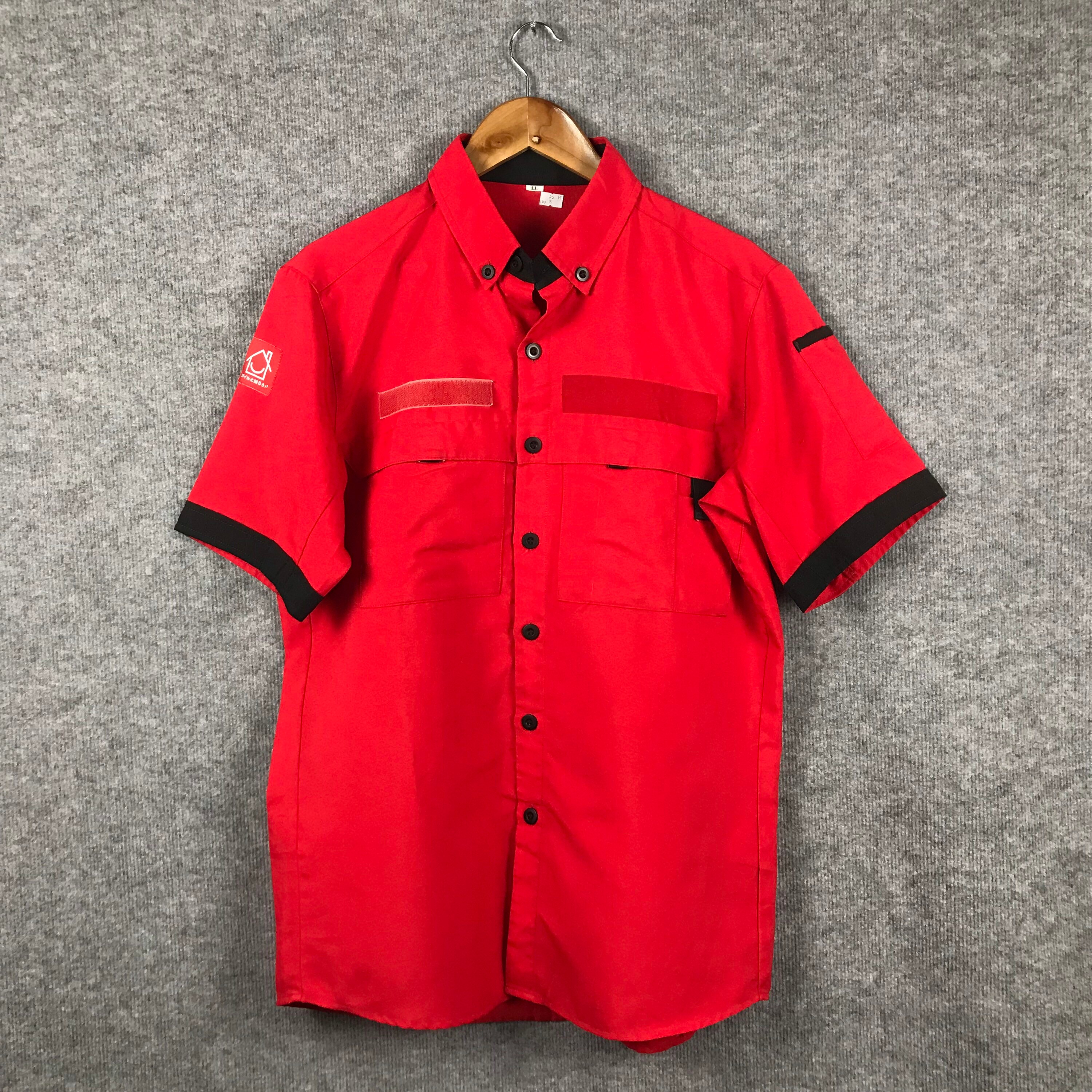 Coca-Cola ビンテージ　制服 Vintage Coca Cola Uniform Japaners Work Button up Shirt