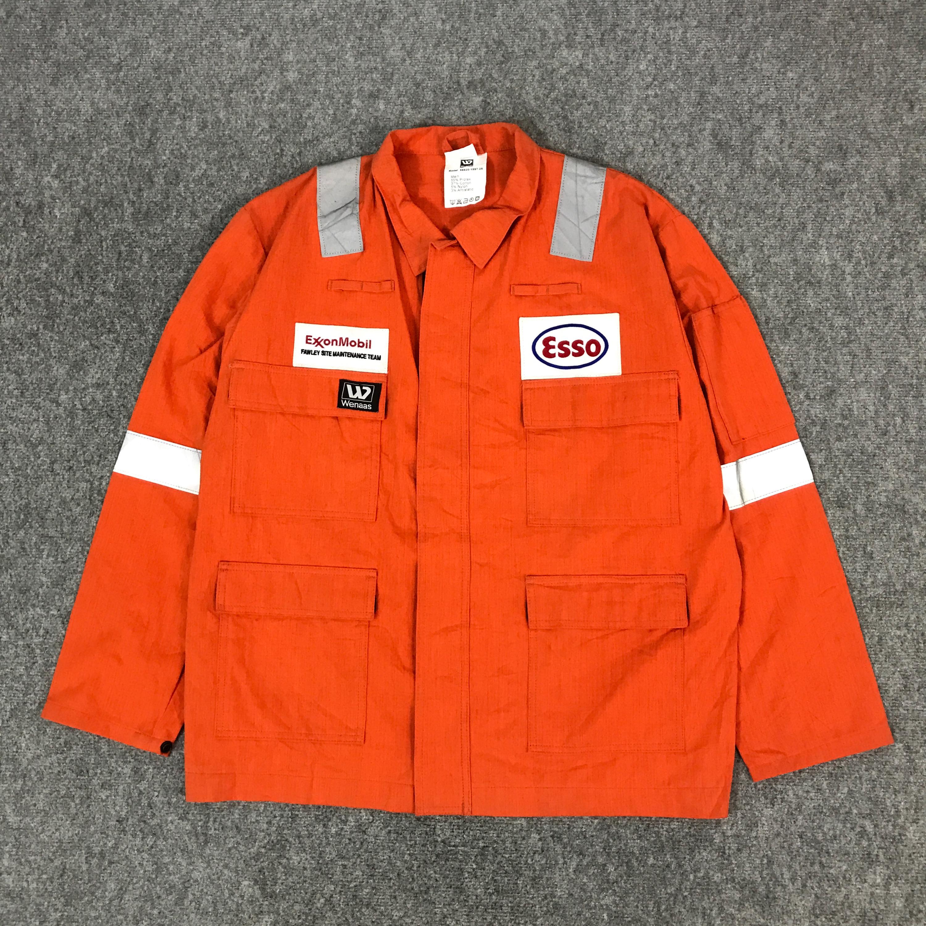 Vintage Exonmobil Esso Oil Racing Japan Uniform Jacket - Etsy Israel