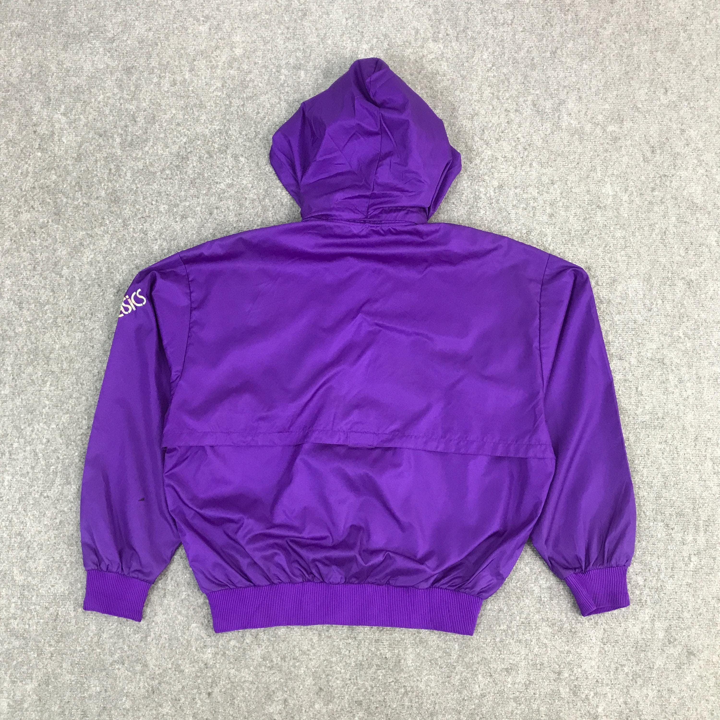 Vtg Asics Light Jacket Purple Jacket - Etsy