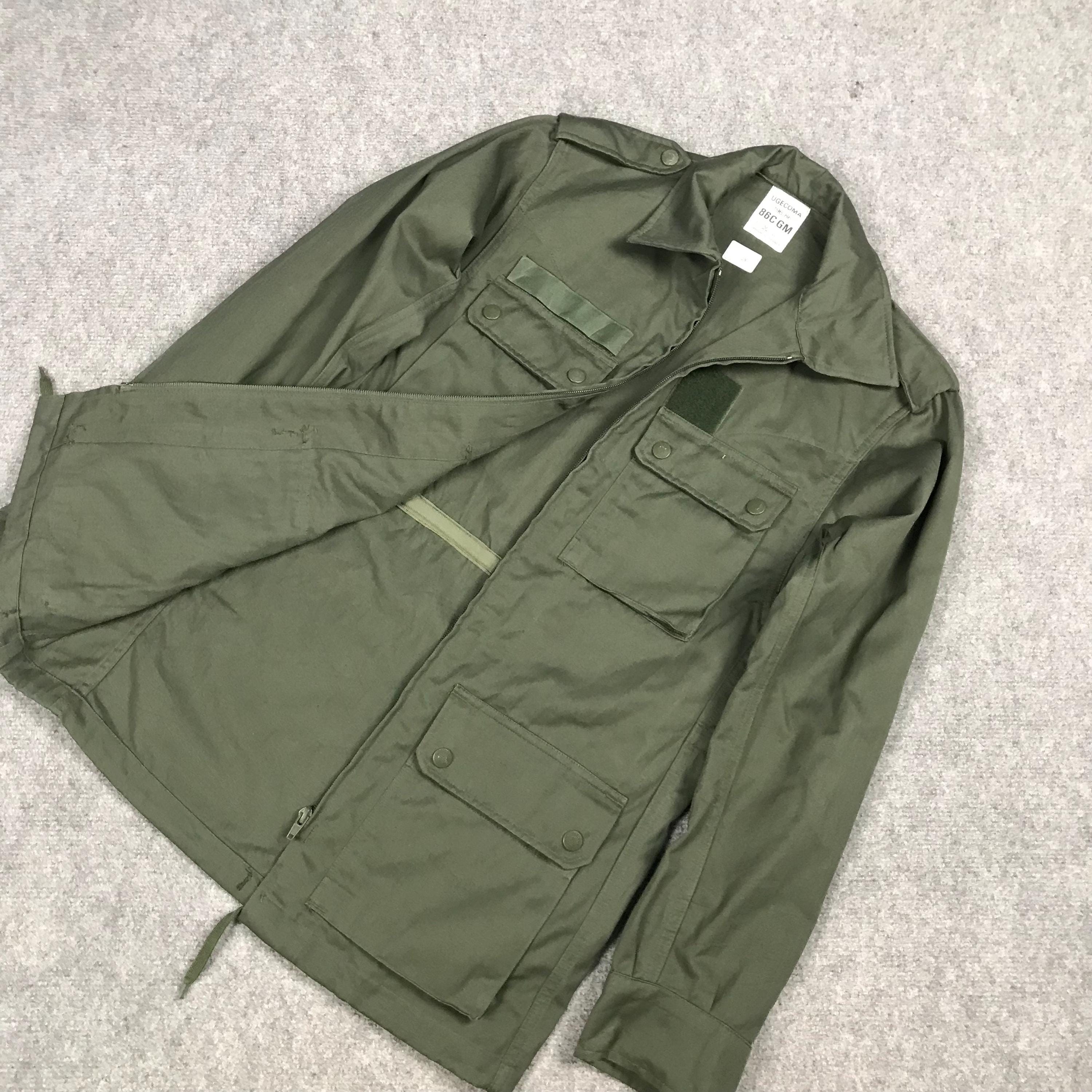 Vintage Ugecoma 196/86 Military Jacket Fullzip Jacket Tactical