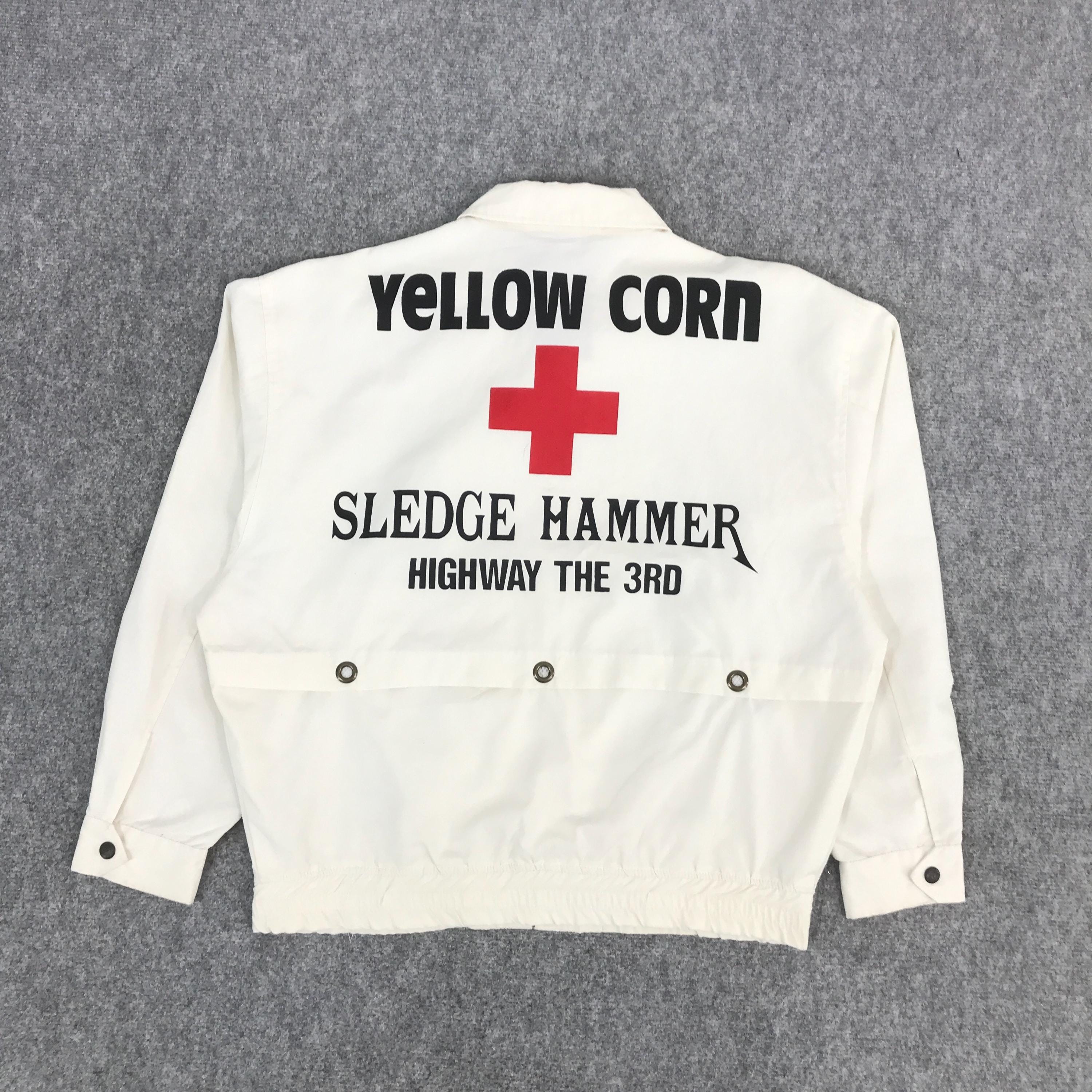 Vtg Yellow Corn Highway Magician Tokyo Yokohama Jacket