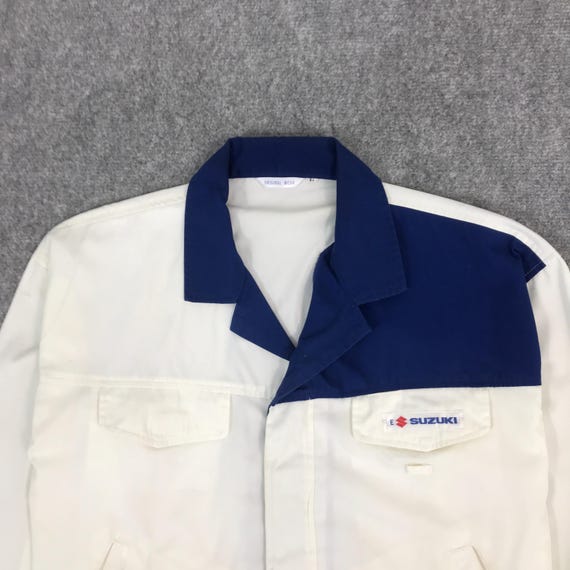 Vtg Suzuki Racing Work Uniform Japan Jacket - Etsy