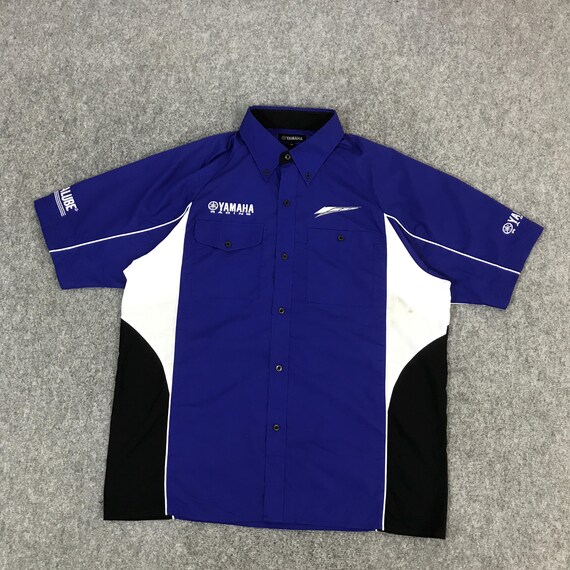 Vintage Yamaha Racing Embroidery Button up Shirts - Etsy