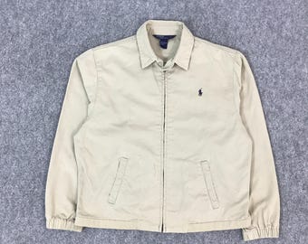 Vintage Polo Ralph Lauren Zipper Jacket - Etsy
