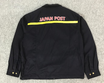 Vintage Japan Post Service Workwear Jacket - Etsy