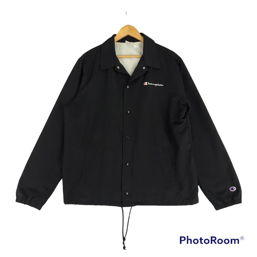 Vintage Champion Snap Button Jacket - Etsy