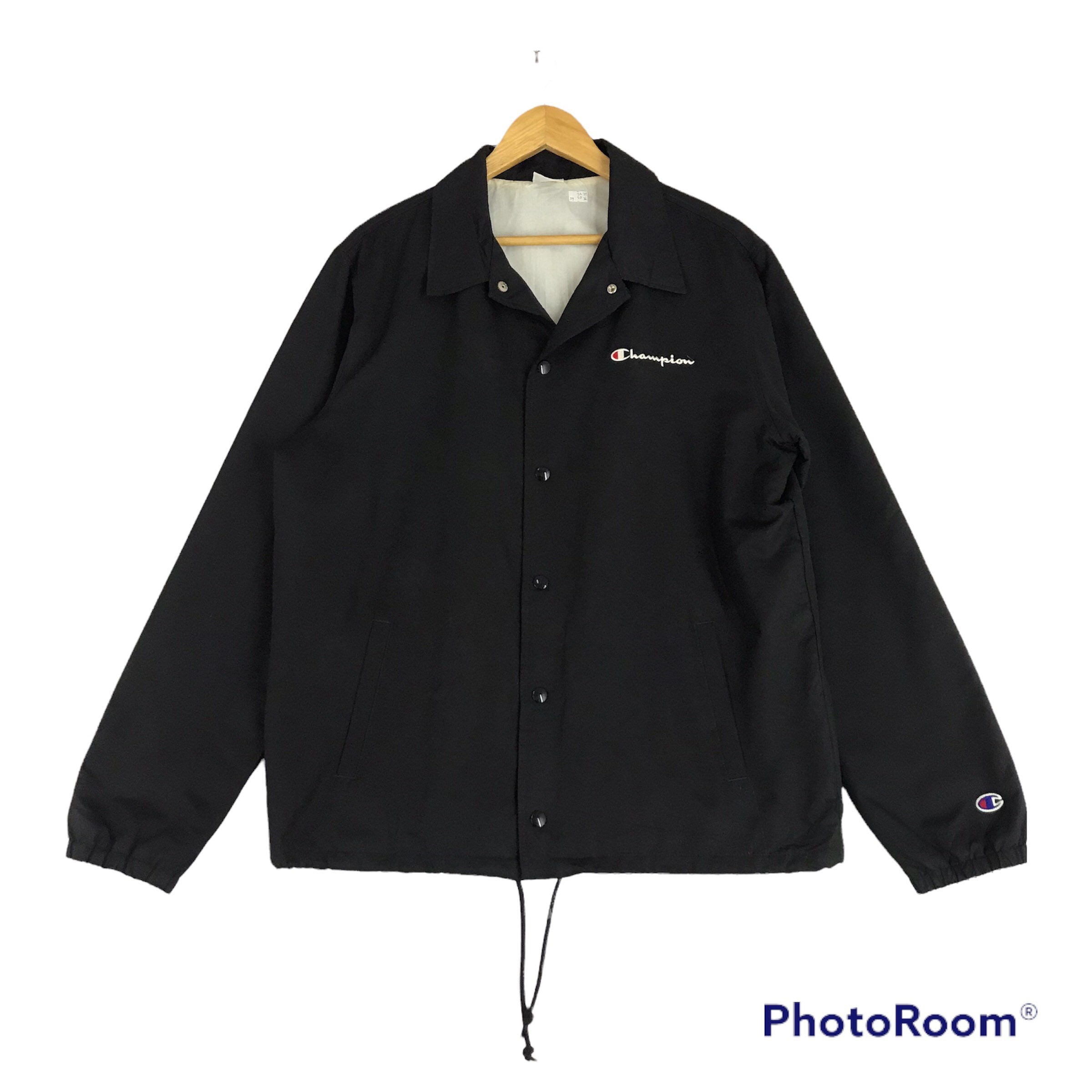 Vintage Champion Snap Button Jacket - Etsy