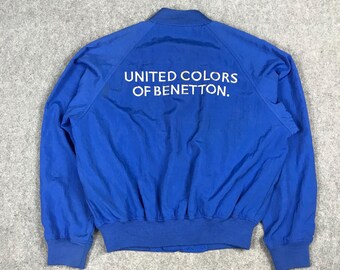 【未着用品】 Benetton Formula 1 ナイロンブルゾン Vintage Benetton Formula 1 United Colours of Benetton Bomber