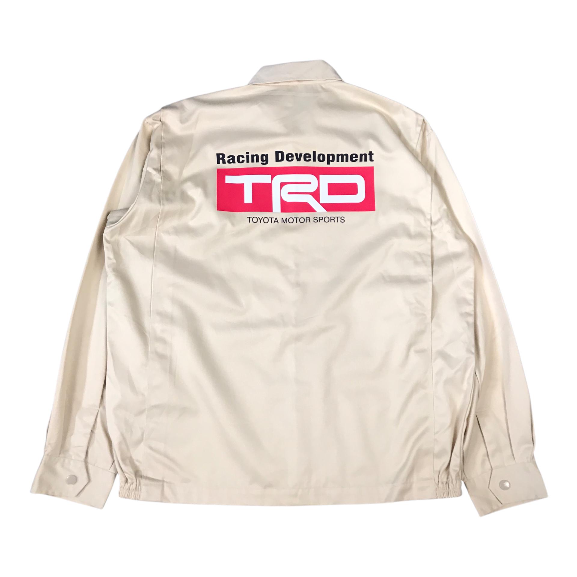 Vintage Trd Toyota Development Racing Uniform Japan Work Custom