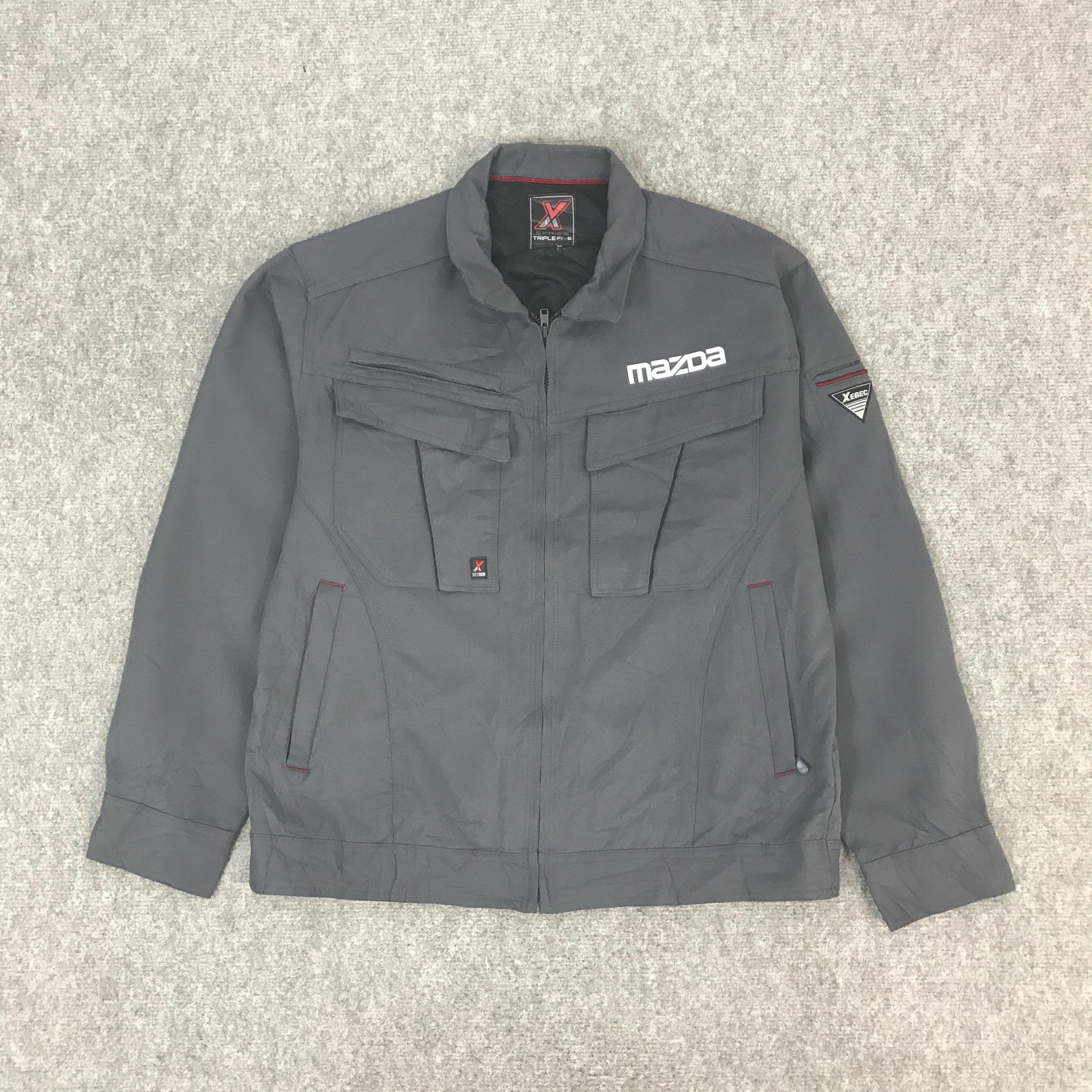 KOBE MAZDA 野球ウェア グレー　ビンテージ Vintage Mazda Racing Custom Jacket - Etsy