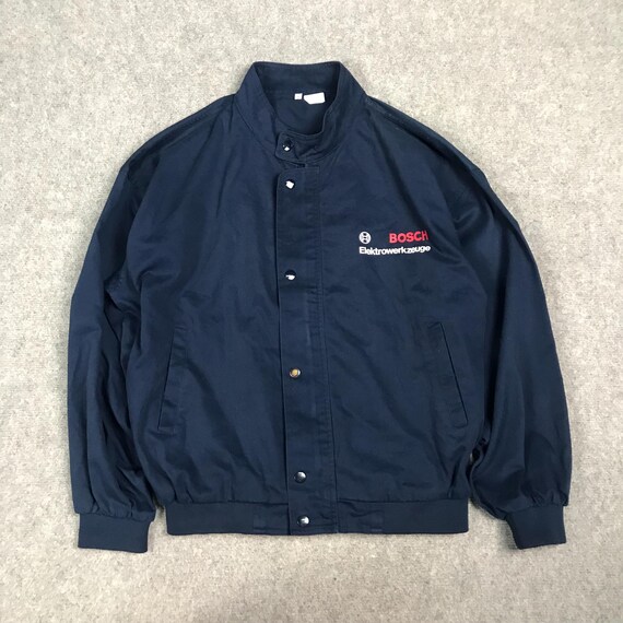 美品 90's Vintage MA-1 フライトジャケット BOSCH企業ロゴ 11.1 BOSCH ボッシュ フライトジャケット MA-1 ブラック F