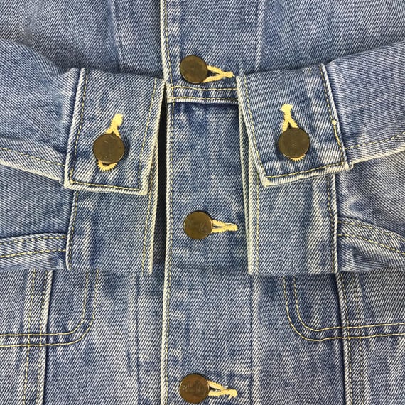 Vtg Blueway tracker denim Jacket - image 5