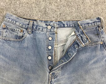 ヴィンテージ リーバイス 501 ダメージ加工 パッチワーク デニム