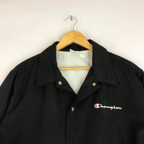 Vintage Champion Snap Button Jacket - Etsy