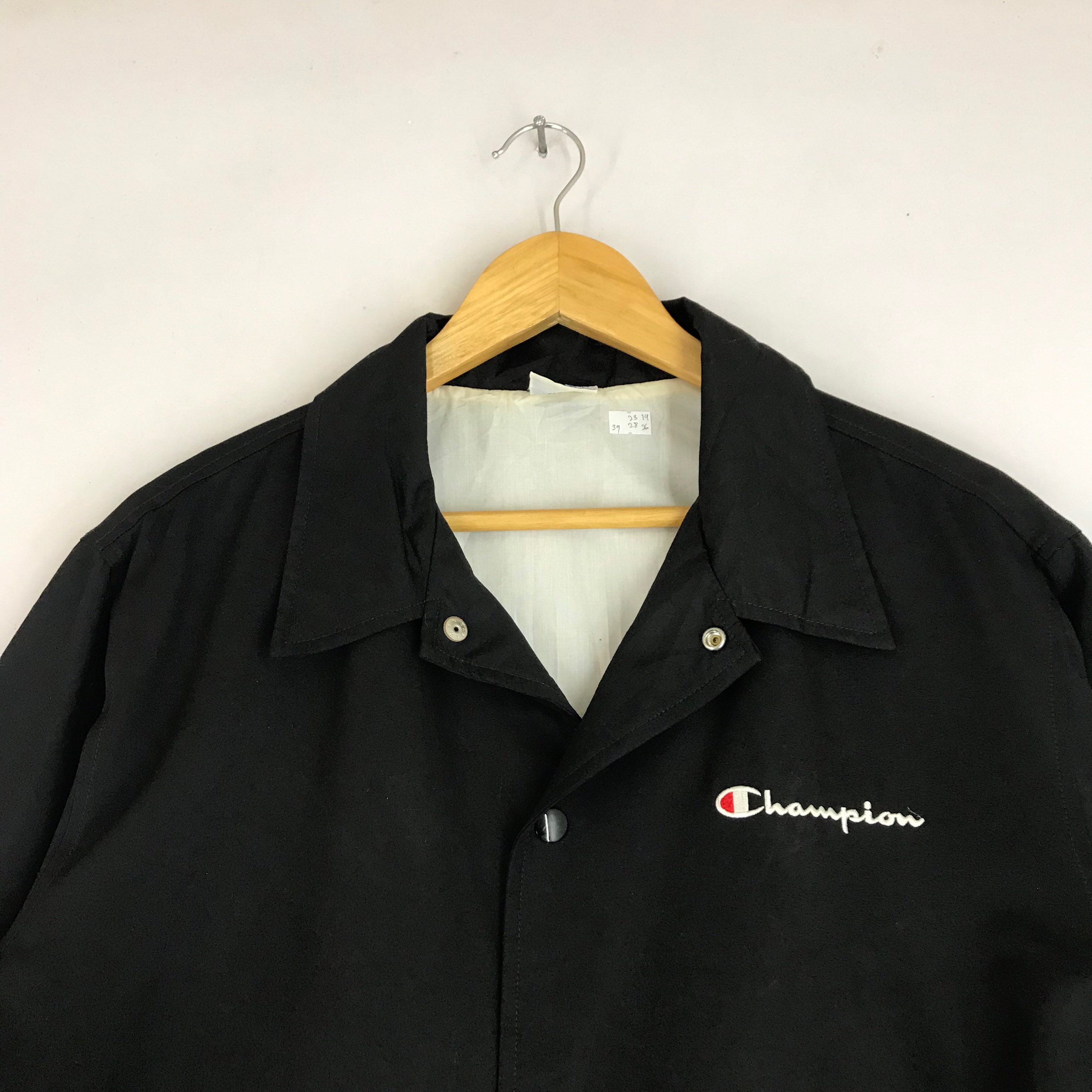 Vintage Champion Snap Button Jacket - Etsy