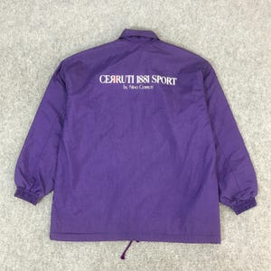 スキーウエア・M-L CERRUTI 1881 スポーツジャケット 紫/緑 Cerruti 1881 ski - Gem