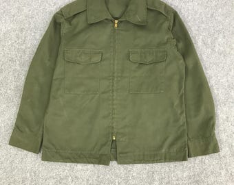 Vintage Miss Sixty Army Green Jacket: Y2K Cropped Fitted Coat (S/M
