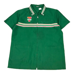 Hot Jacket Vintage 7 Eleven Uniform Japan work jacket embroidery logo jacket free shipping