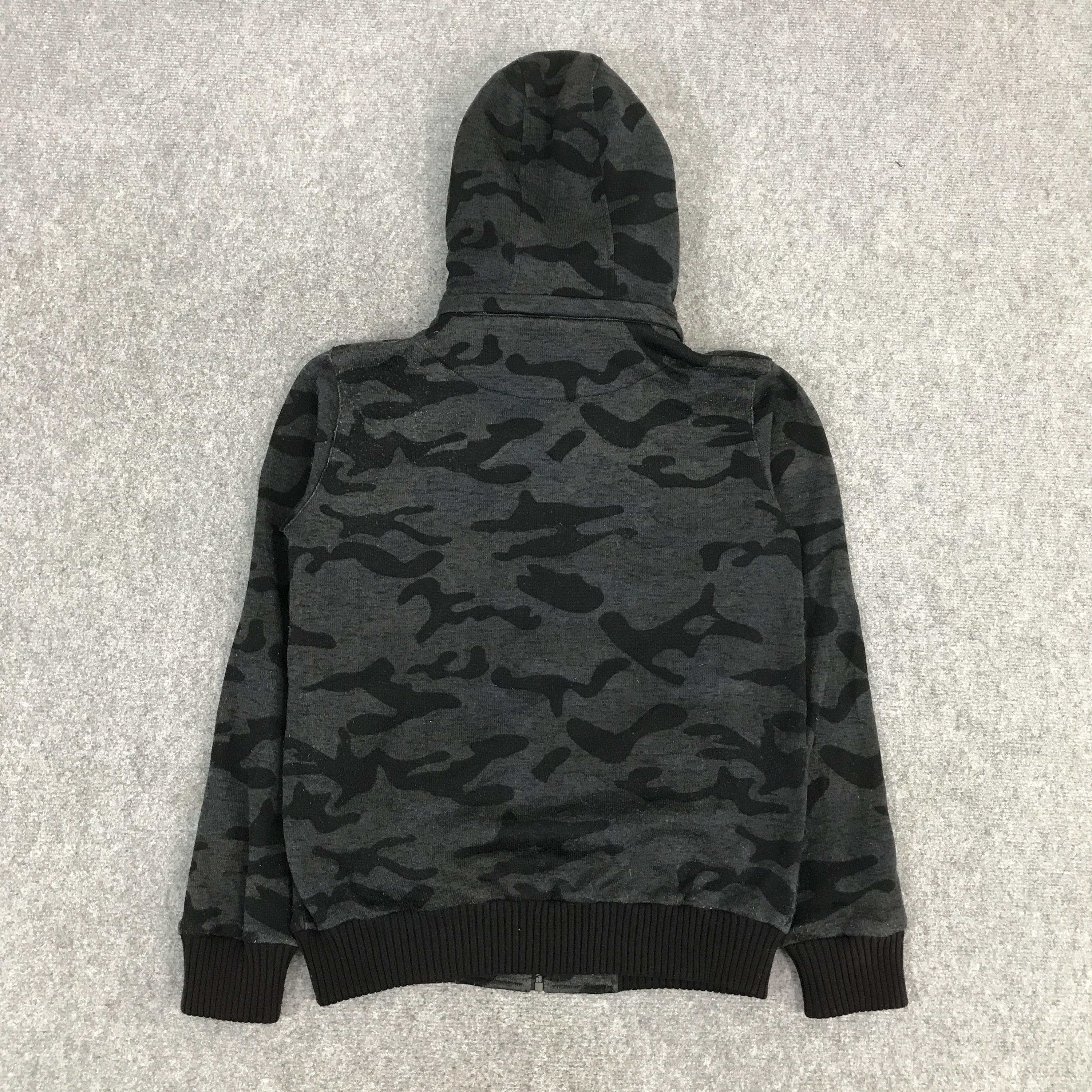 Vintage in the Attic Camo Hoodies Zipper Jacket - Etsy