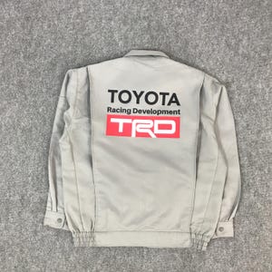Vtg Toyota Trd racing development motorsport custom jacket