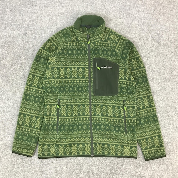 Mont-bell, Vintage Montbell fleece Navajo design Jacket