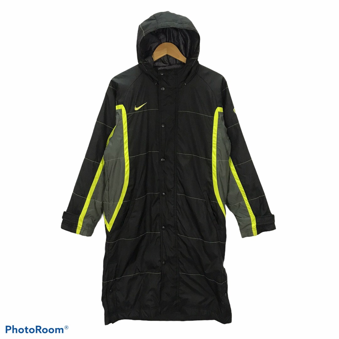 Vintage Nike Long Jacket Windbreaker Rare Colour Etsy