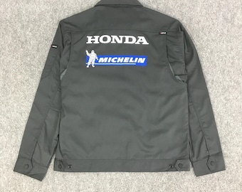 Vintage Honda HRC Racing Japan Racing Purple Jacket Honda Racing
