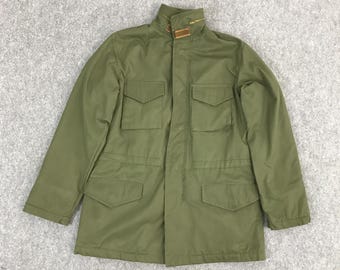 Vintage NATO M 65 Army Cold Weather Field Jacket Mens X Small