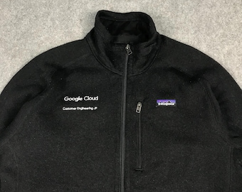 ヴィンテージ パタゴニア X Google クラウド ブラック ジャケット