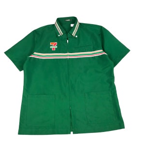 Vintage 7eleven work Japan uniform jacket