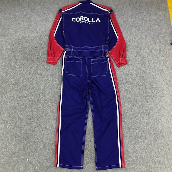 Vintage Toyota Corolla Tecno Racing Coverall Japan Jacket