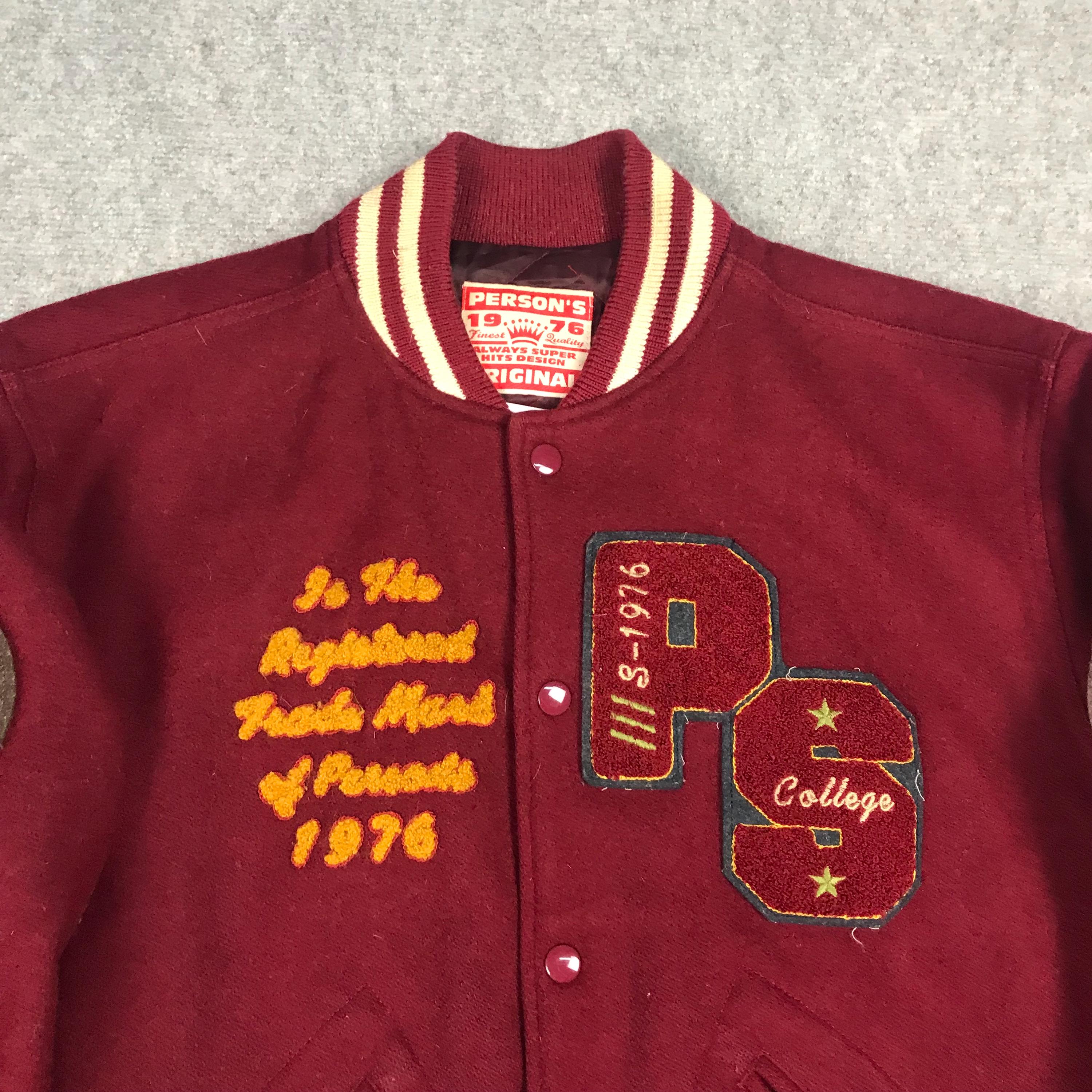 PERSON'S VARSITY ジャケット varsity-jacket-mens-kyosho-m-