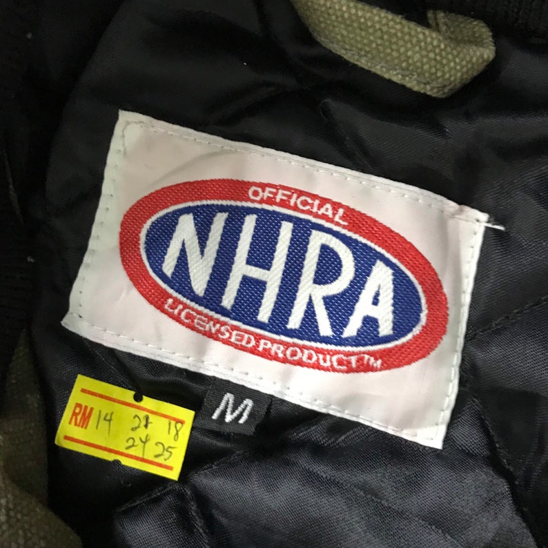 Vintage Champion NHRA Drak Racing Bomber Jacket - Etsy