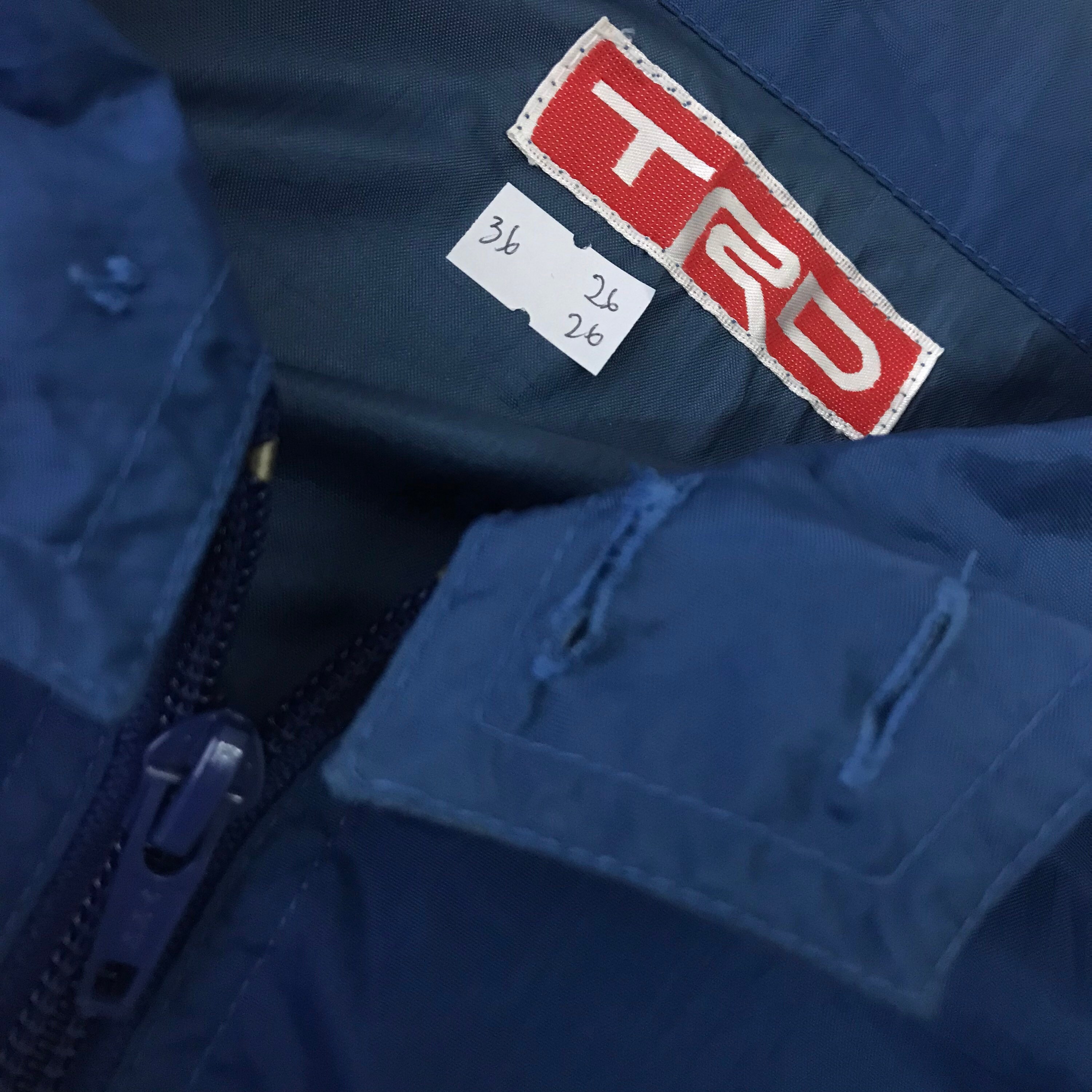 Vintage Toyota Trd Bomber Windbreaker Jacket - Etsy