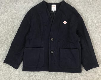 Vintage Chore Jacket Button Danton Vetements De Travail - Etsy