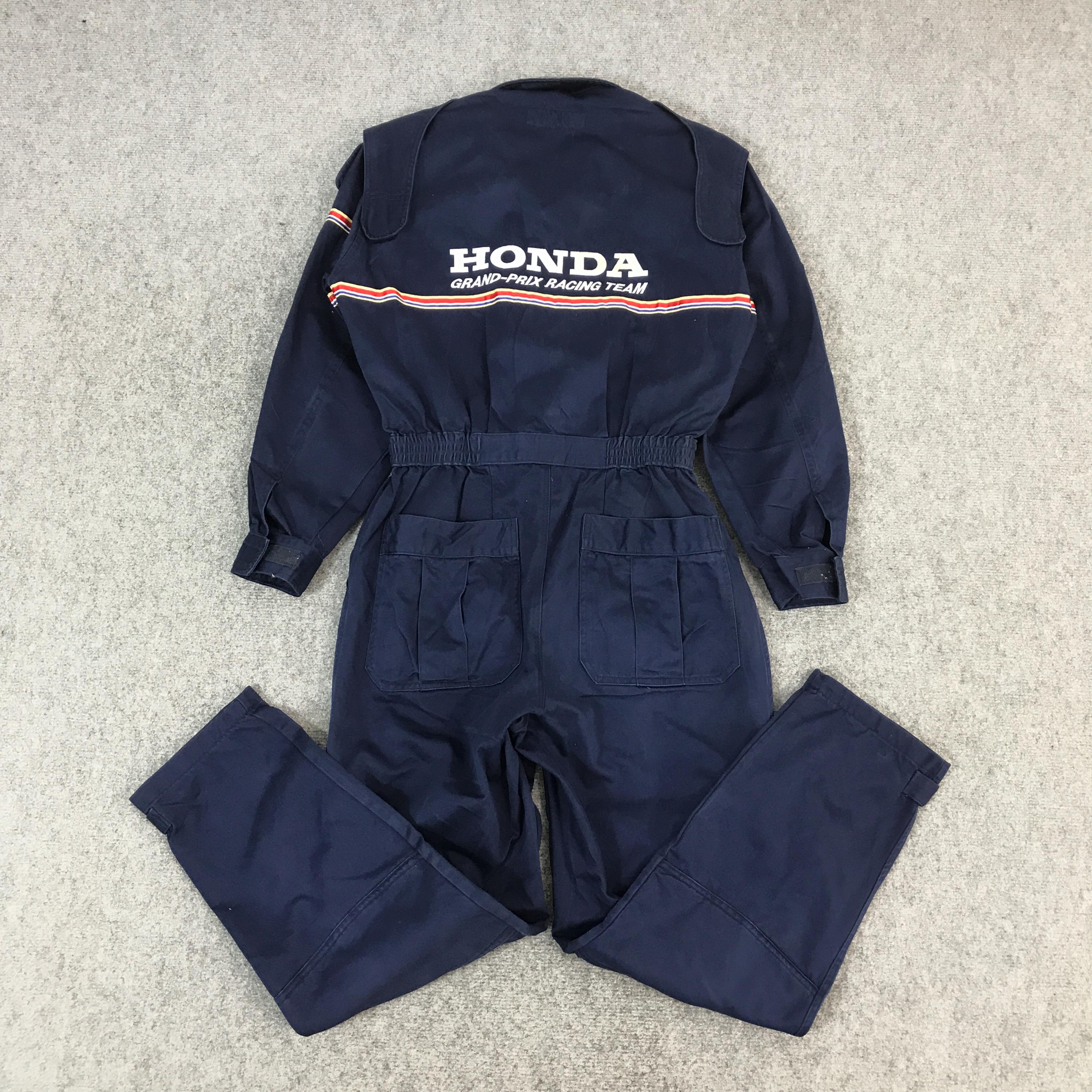 HONDA RACING TEAM レーシングスーツ ツナギレアホンダ　F1 Vintage Honda Racing F1 Design Coverall Jacket - Etsy