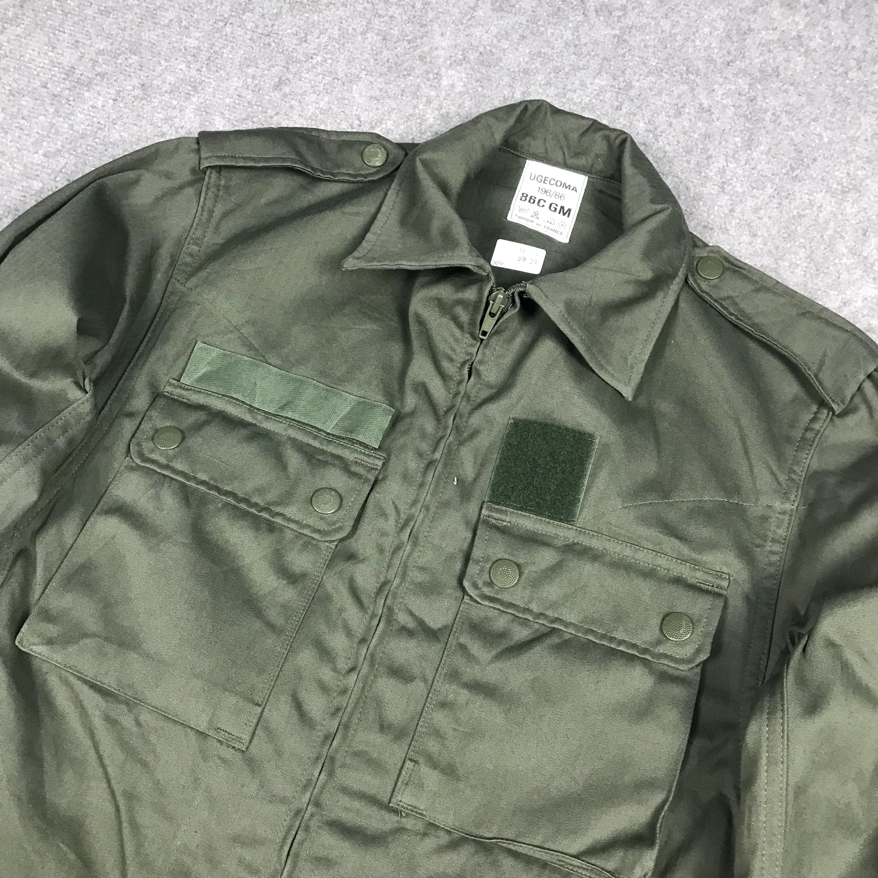 Vintage Ugecoma 196/86 Military Jacket Fullzip Jacket Tactical