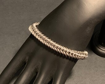 Stainless Steel Box Chain Chainmail Bracelet