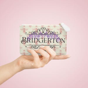 Sweet Bridgerton small clutch,Romance Era Accessories,Penelope,Collin,Spill the Tea,Lady Whistledown,Diamond of the season,Romance Books