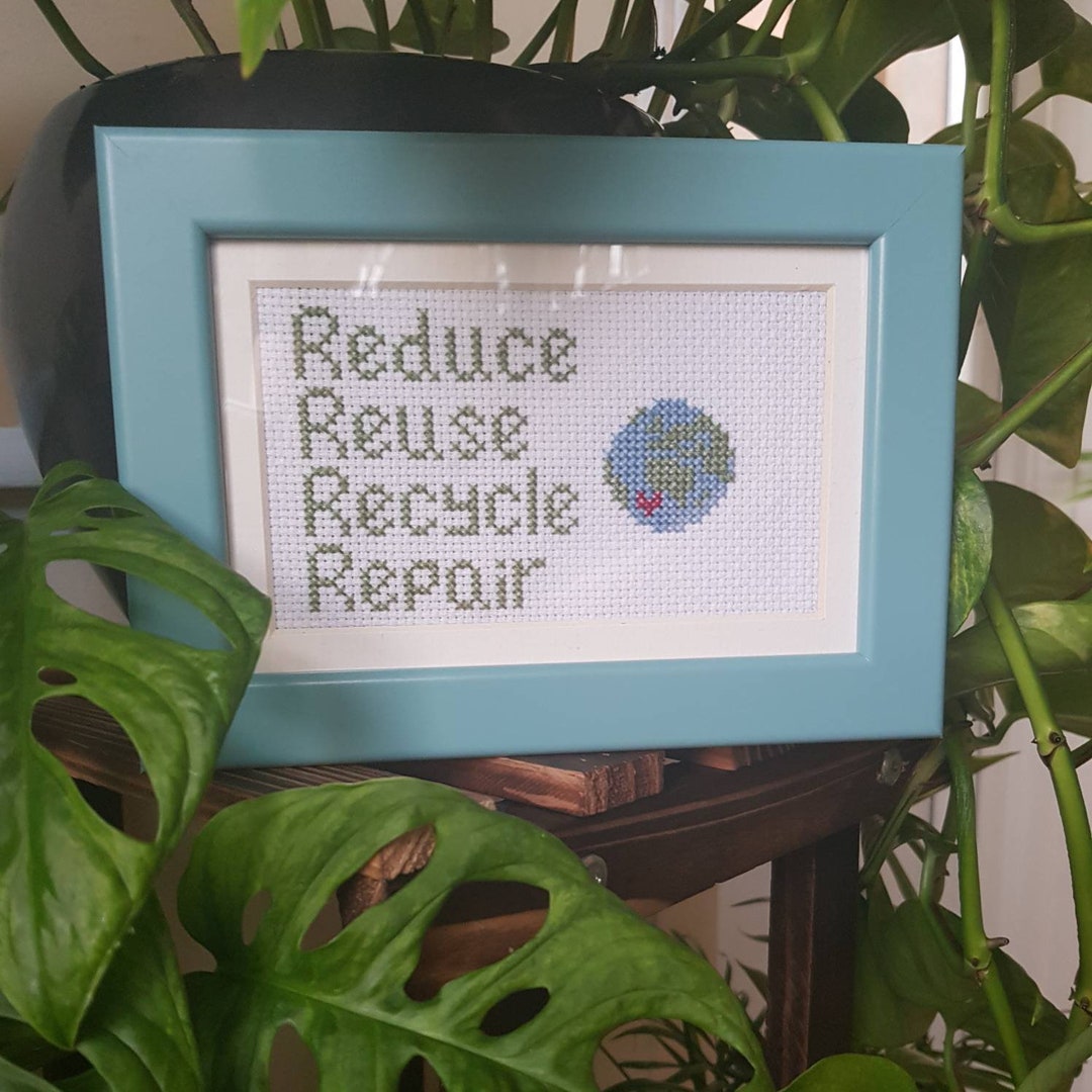 Reduce, Reuse, Recycle, Repair Eco Reminder Sign - Etsy