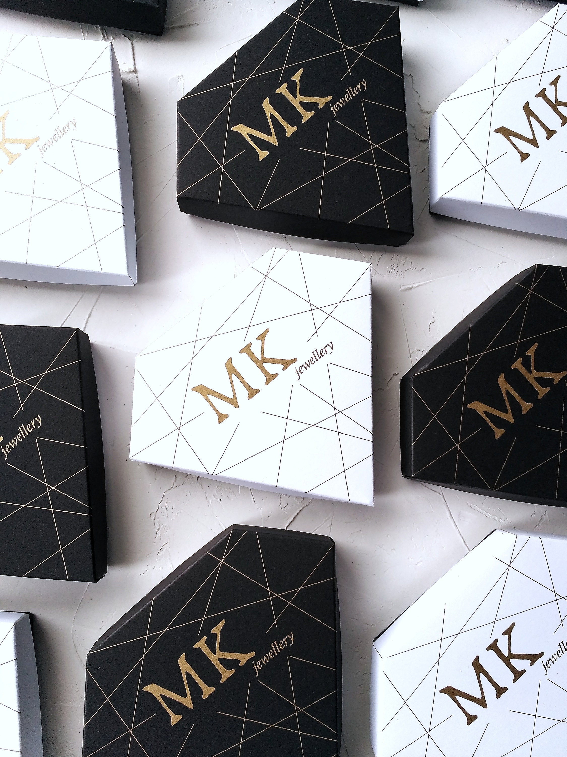 Custom keepsake jewelry box logo branding packing gift box Etsy