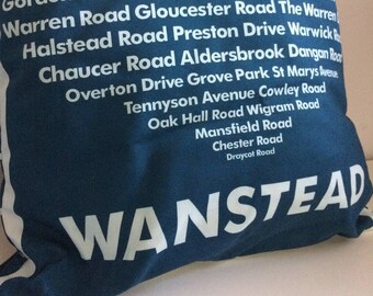 Heart Of Wanstead Cushion