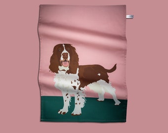 Springer Spaniel The Dog Collection Tea towel Sold Individually
