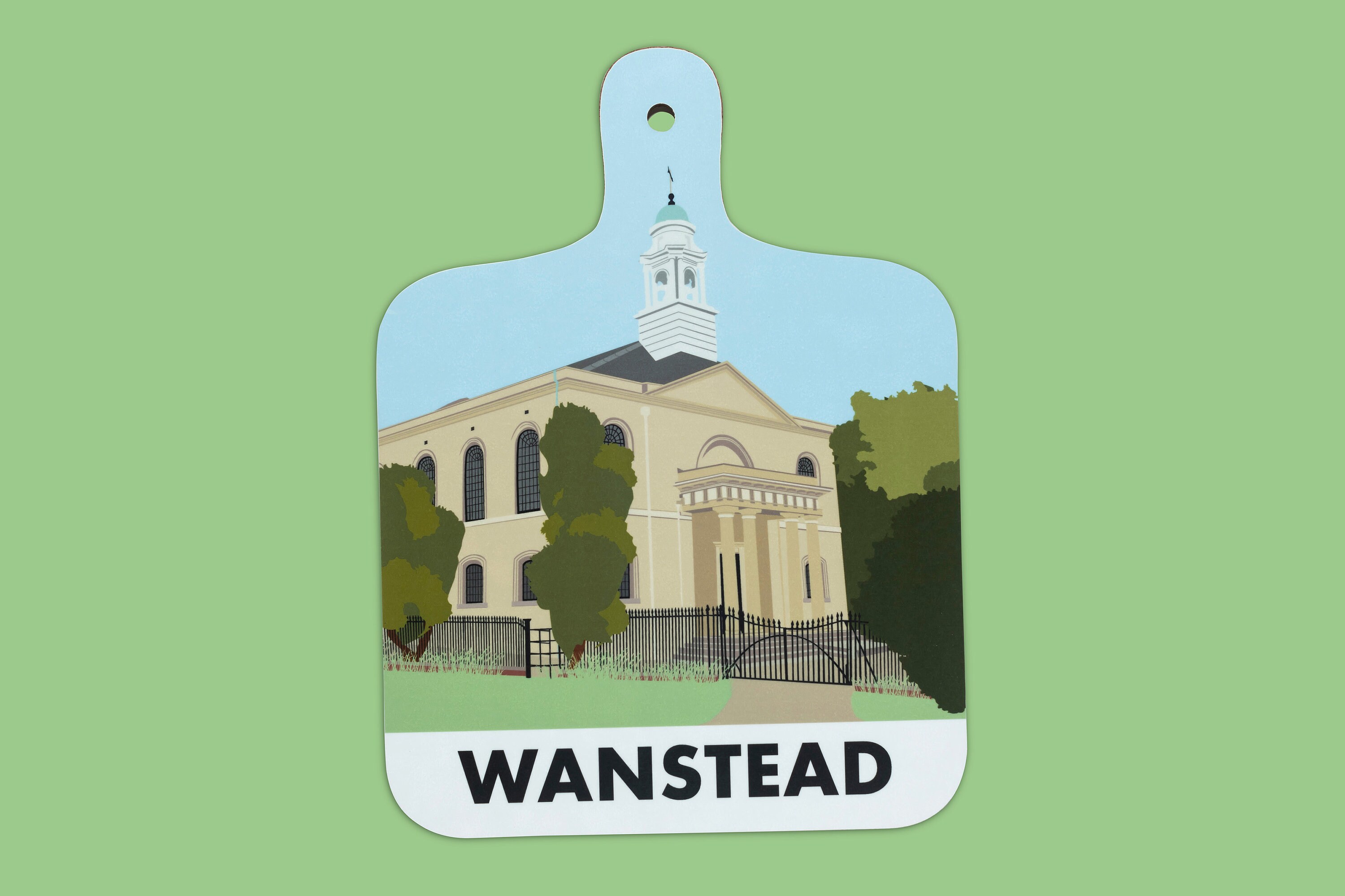 Wanstead, St Mary the Virgin, Small Cheeseboard/Chopping board Sold Individually