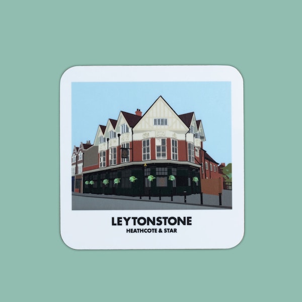 Heathcote & Star Leytonstone  Coaster Sold Individually