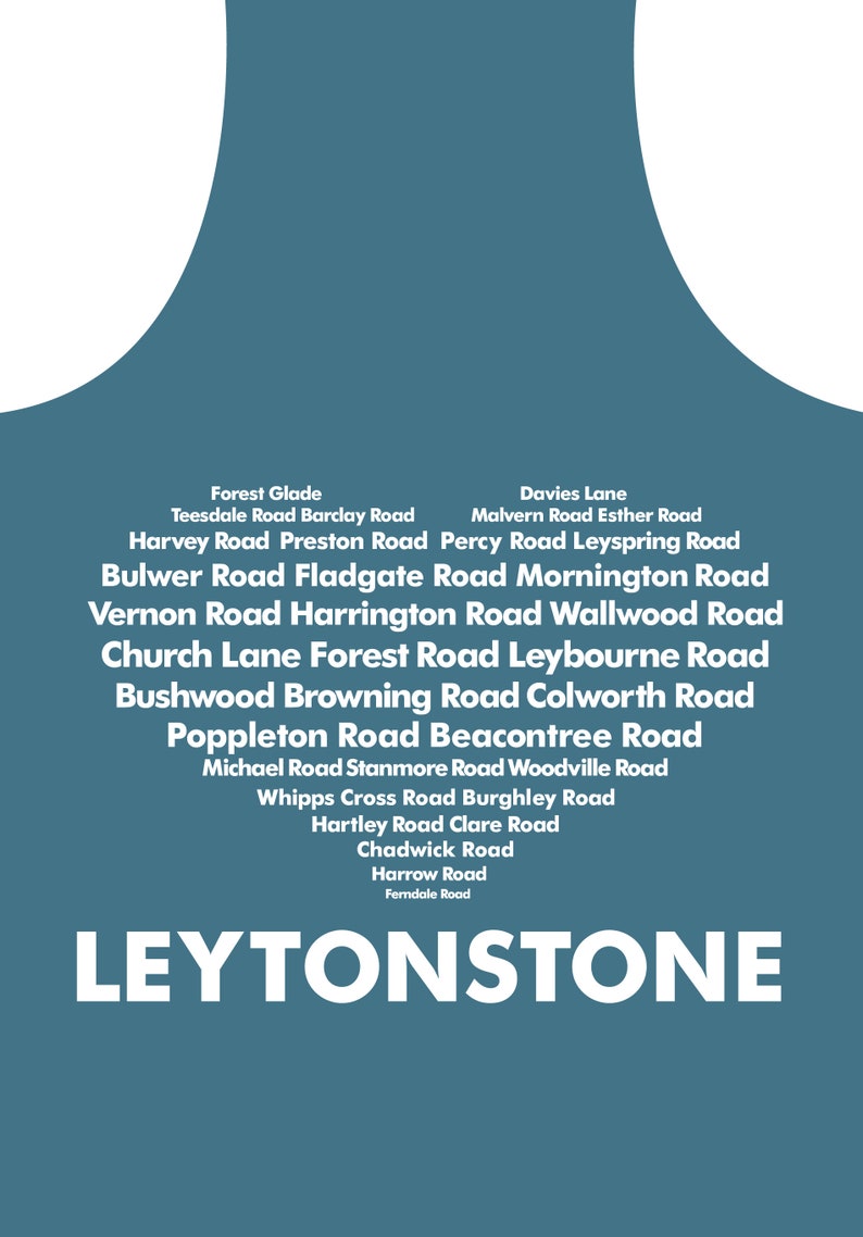 Heart Of Leytonstone Collection Apron Bild 2