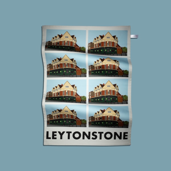 Heathcote And Star Leytonstone  Teatowel Sold Individually