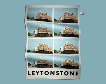 Leytonstone High Road Tea towel, Sold individually