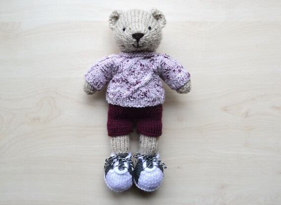 knitted teddy