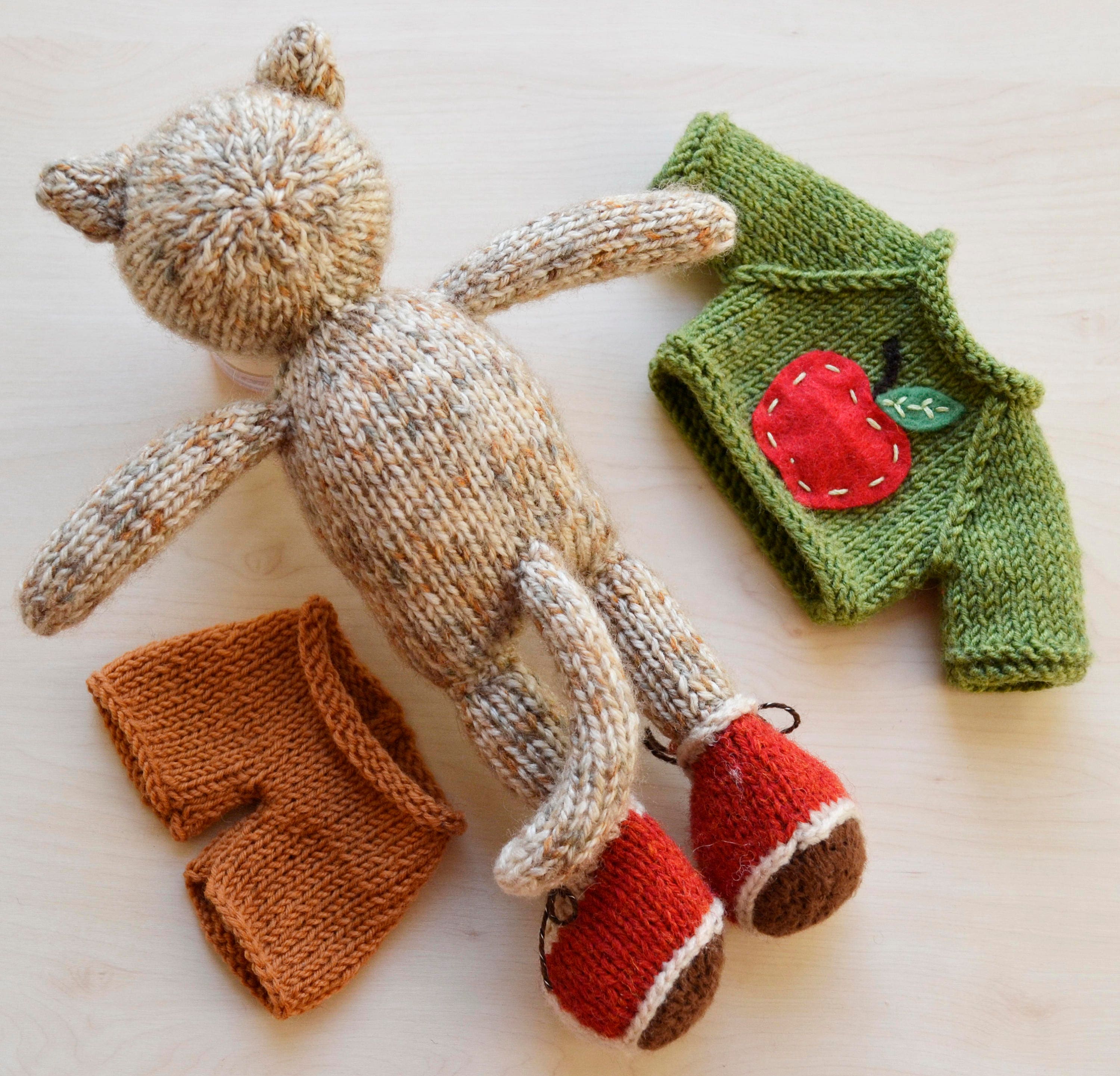 Hand Knit Cat Boy Toy Knitted Cat Soft Toy Cute Stuffed Etsy Australia